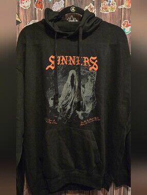 Yours truly Black Sinners Graphic Hoodie Sweatshirt - Black